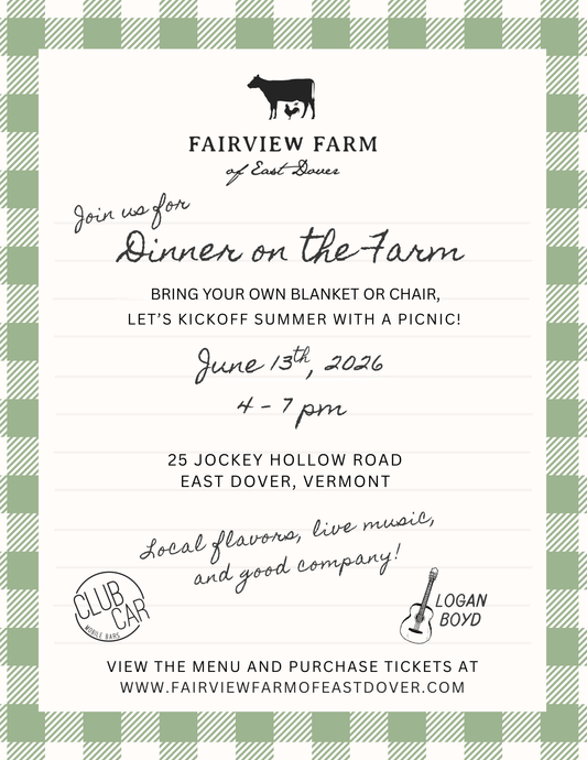 Dinner on the Farm Tickets
