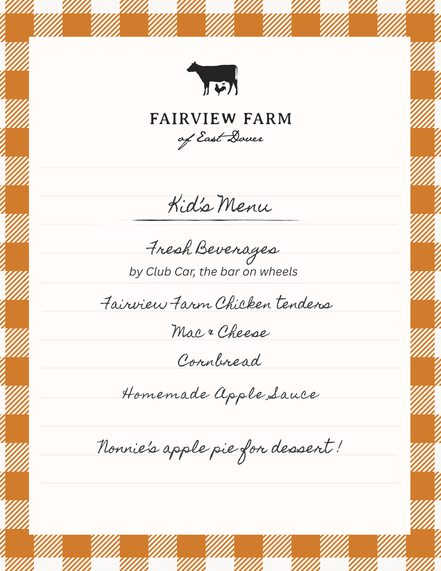 Dinner on the Farm Tickets