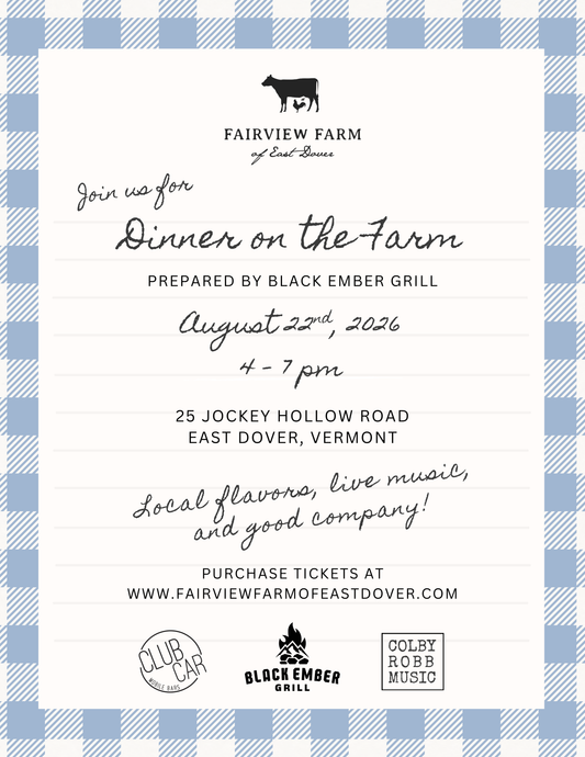 Dinner on the Farm Tickets