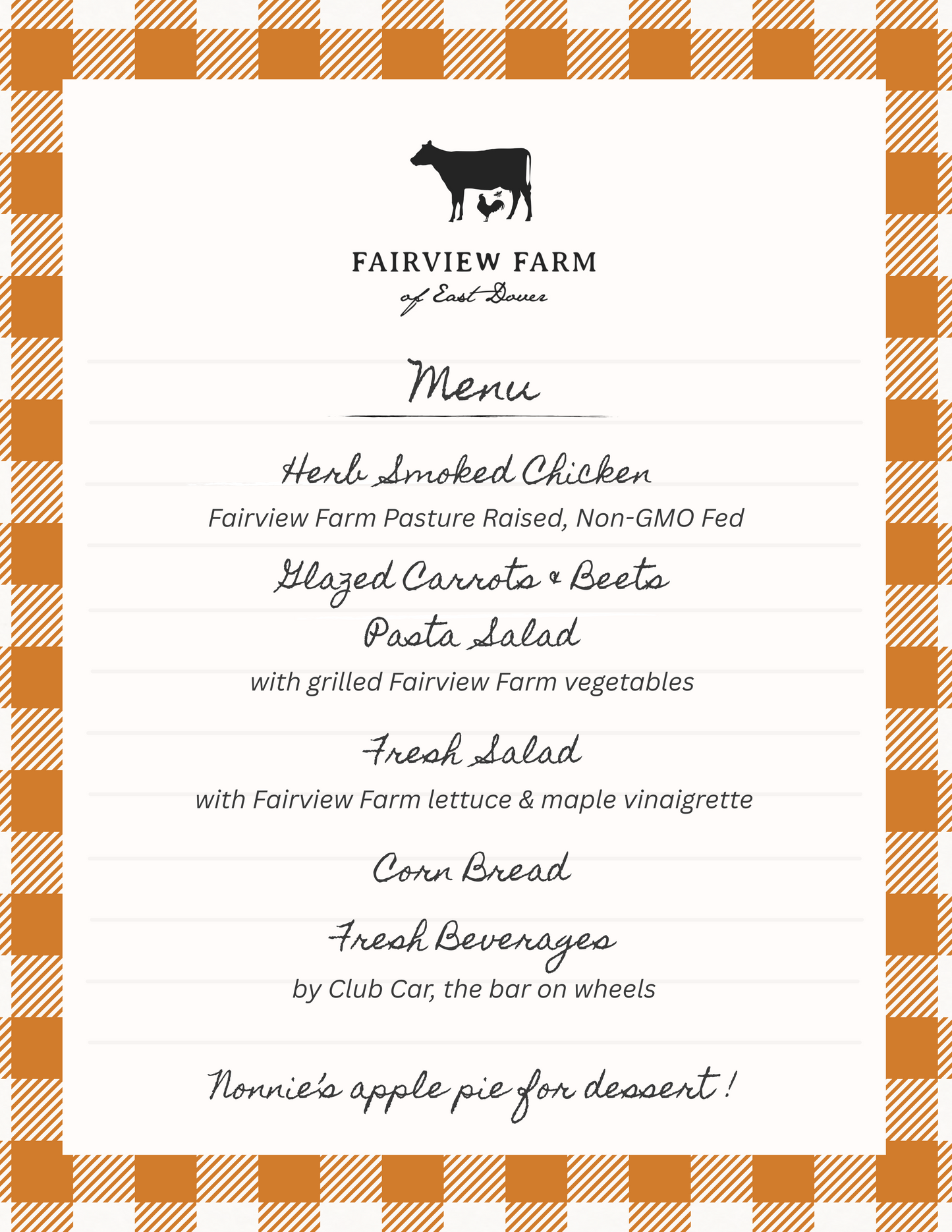 Dinner on the Farm Tickets